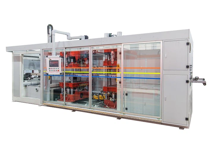 Estació de treball única Màquina de termoformat de plàstic